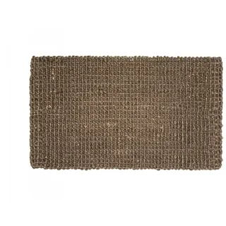 Fußmatte "Hampton", Jute Matte M 75 x 45 cm Braun