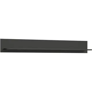 Wandboard HOME AFFAIRE "RHOMBUS, Breite 160 cm", grau, B:160cm H:20cm T:20cm, Holzwerkstoff, Regale, Wandboard, Wandregal, Wandboard, Wohnzimer, Esszimmer