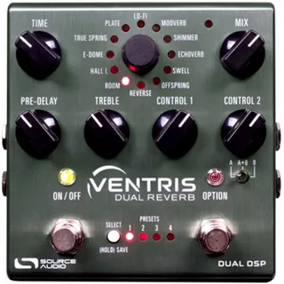 Source Audio Ventris Dual Reverb-Effektgerät für E-Gitarre