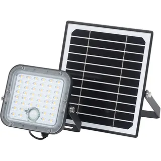 Osram Solarleuchte Kunststoff 10 W 1.450 Lumen inkl. Bewegungsmelder schwarz