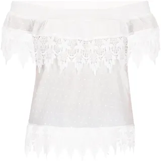 IZIA Bluse Boho weiß XS