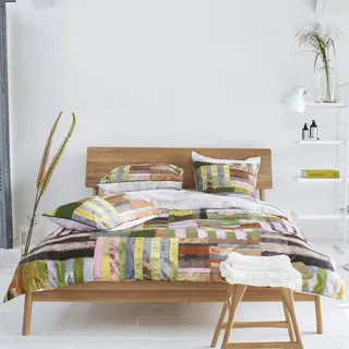 Designers Guild Bettbezug, Bedruckt, aus Baumwoll-Satin, Achara, 140 x 200 cm
