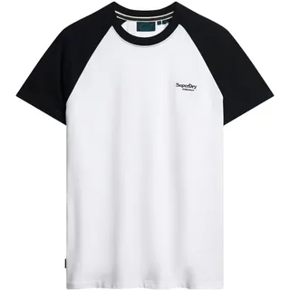 Superdry Herren Essential Ringer-T-Shirt mit Logo - XL