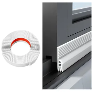 LuxusKollektion Dichtungsband Zugluftstopper Fenster Weiß 2m weiß 33 mm x 200 cm