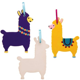Keramik-Anhänger "Lama"  (5 Stück) Keramik & Porzellan