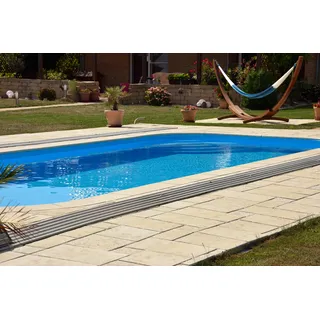 WESERWABEN Pool-/Beckenrandsteine - Solum Element Ecke 90° Naturgrau