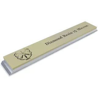 Jende Diamantharzschleifstein, ca. 2,5 x 15 cm, für Edge Pro, Hapstone, TSProf, Jende Jigs für Messer (15 Mikron (Körnung 1.000)