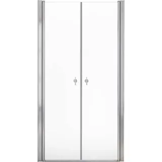 Home Deluxe Lavea Pendeltür in Nische 80 x 195 cm Klarglas