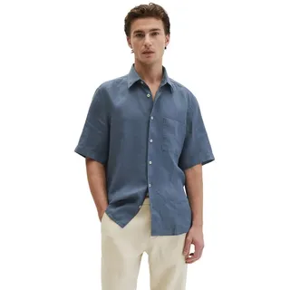 Marc O'Polo Kurzarmhemd Blau S