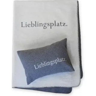 David Fussenegger Kissenbezug Silvretta Lieblingsplatz 40 x 60 cm Grau