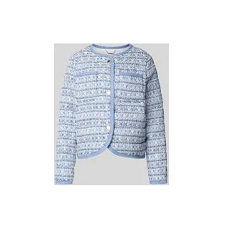 Blazer mit Knopfleiste, Hellblau, 40