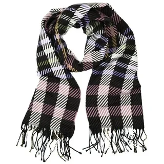 COLLEZIONE ALESSANDRO Italienischer Schal " Strisce " in braun | Gr.: onesize