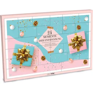 Wellness Adventskalender für Frauen 2025 mit 24 Pflege-, Beauty- & Entspannungsprodukten – Naturkosmetik, Tee, Öle, Kerzen – Geschenkidee Wei...