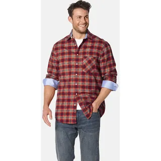 Babista Flanellhemd kariert rot XL