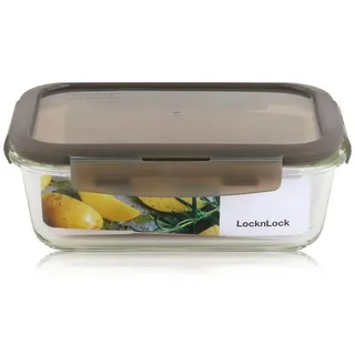 Lock & Lock Frischhaltedose rechteckig grau 1 l