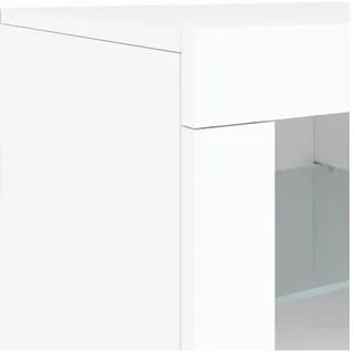 vidaXL Beistellschrank 41 x 37 x 67 cm Weiß