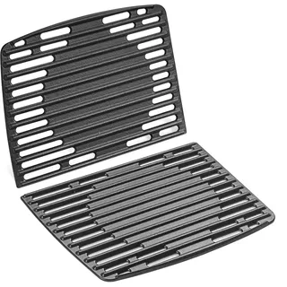 Gusseisen Grillrost für Enders Explorer, Explorer Pro, Enders Urban Urban Pro Gasgrill, 32 x 24cm Grillrost Ersatzteil für Enders Camping gasgrill Rost Ersatzteile, Massives Gussrost zubehör