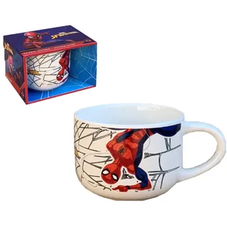 CARTOON Spiderman Marvel Große Jumbo-Tasse aus Keramik, 380 ml, in Box