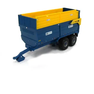 TOMY Britains Silage Anhänger "Kane" in blau - Spielzeug Anhänger aus Metall - Kinderspielzeug zum Spielen und Sammeln - ab 3 Jahre