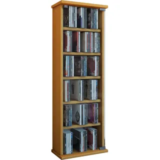 VCM CD-Regal Vetro 31 x 18 x 91,5 cm Buche