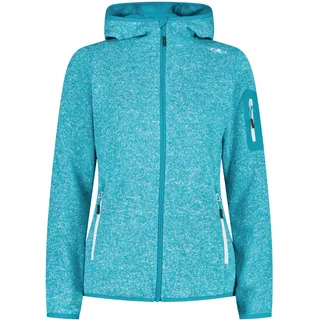CMP Woman Jacket FIX Hood tiffany-bianco (01LT) 44