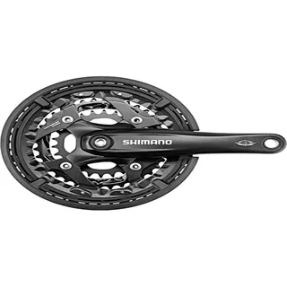 Shimano FC-T521 Kurbelgarnitur 10-fach 175 mm 48-36-26 Zähne Schwarz