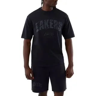 New Era T-Shirt T-Shirt New Era NBA Core Plus Los Angeles Lakers blau M