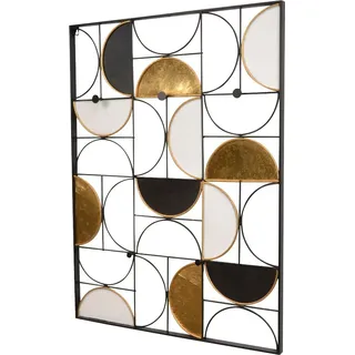 INOSIGN Wandgarderobe 101,5 cm Gold/Schwarz