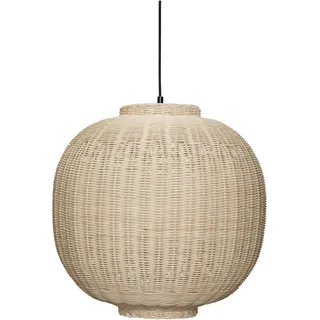 Hübsch Chand 1-flg. 45 cm rund rattan