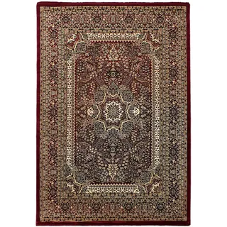 KADIMA DESIGN Tannheim Kurzflorteppich 240 x 340 cm Rot