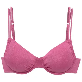 LASCANA Bügel-Bikini-Top Damen pink Gr.36 Cup E