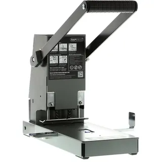 Rapesco RAPESCO® Registraturlocher 2160 schwarz/grau, 1 St.