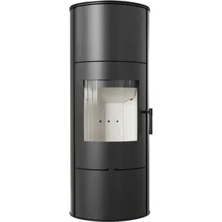 Kratki ROLLO Hoch Ø 150 7 kW Schwarz / Innenverkleidung Weiß