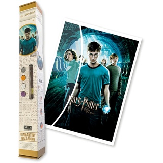 DIAMANTINY Harry Potter – Wizarding Art Big – Kit für Mosaik, Aktivitäten Crystal Art, Diamond Painting, 1 Leinwand 50 x 70 cm sortiert zufällig