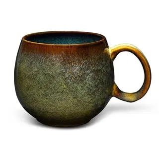 MAOCI - Jumbotasse / Jumbobecher - 0,5l - Porzellan - Antik mit Farbverlauf