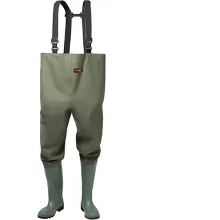 NORWAY Wathose Gr.42 olivgrün PVC auf