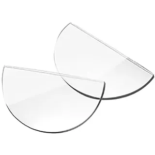 Klebende Vergrößerungs-Leselinsen For Brillen, Aufklebbare Lesebrillenlinse, Wiederverwendbare Presbyopie-Bifokallinsen, For Sonnenbrillen, Sportbrillen, Skibrillen, Kein Wasser Erforderlich(+100)