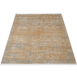 Teppich COLOUR TADI, OCI DIE TEPPICHMARKE, rechteckig, Höhe: 8 mm goldfarben 67 cm x 130 cm x 8 mm