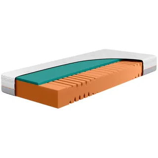 Gelschaummatratze Gelschaum Matratze GELTEX® Next Horizon 220, Beka®, 22 cm hoch, 100% GELTEX®-Schaum, 22 cm hoch, RG43, verfügbar in H2 & H3, 90x200 cm weiß 90 cm x 200 cm x 22 cm