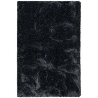 Snapstyle Luxus Feeling Mix Hochflor Teppich 160 x 200 cm Grau