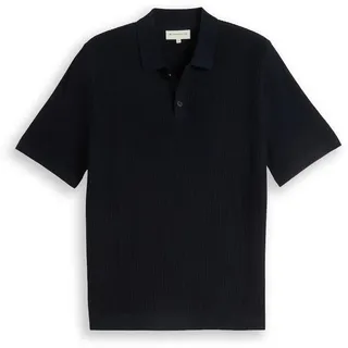 Tom Tailor STRUCTURED KNIT POLO blau XXL