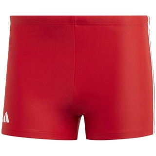 Adidas Herren Boxer Swimwear 3Stripes Boxer, Better Scarlet/White, HT2075, 2