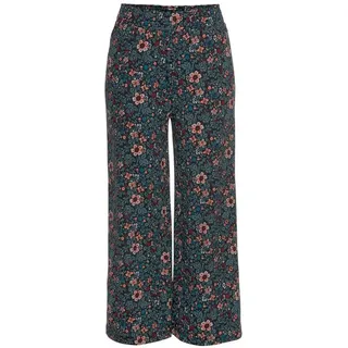 s.Oliver Pyjamahose Petrol-geblümt 40/42