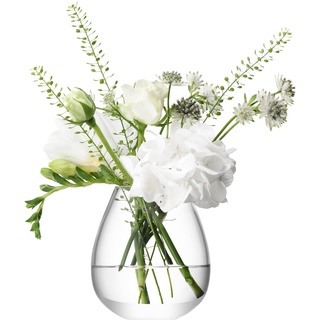 LSA Flower Mini Tisch Vase H9.5cm Klar