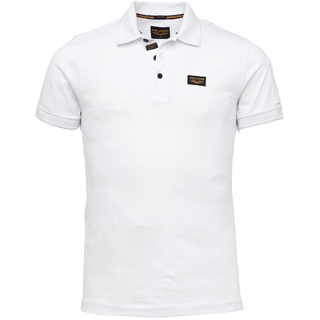 PME Legend Herren Poloshirt TRACKWAY Regular Fit Weiß 7003 XL