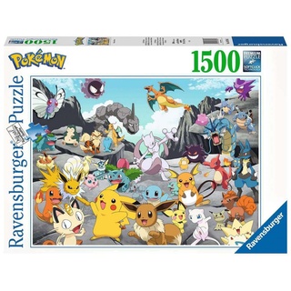 Ravensburger Puzzle Ravensburger 16784 - Pokémon Classics - 1500 Teile, Puzzleteile