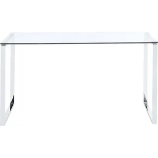 vente-unique Eckschreibtisch Freya Transparent