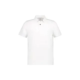 BOGNER Herren Polo-Shirt weiß Baumwoll-Piqué, weiß, Frühjahr/Sommer 2026