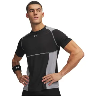 Under Armour HeatGear Elite Fitted Trainingsshirt Schwarz L