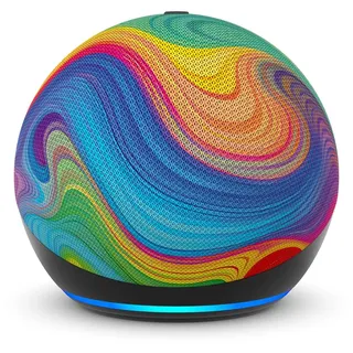 Amazon Echo Dot Kids 5. Generation Regenbogenwirbel
